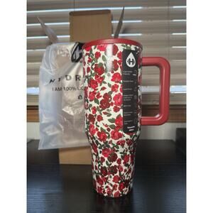Hydrojug X Anthropologie Exclusive Roses Are Red 40oz Traveler BNWT BNIB